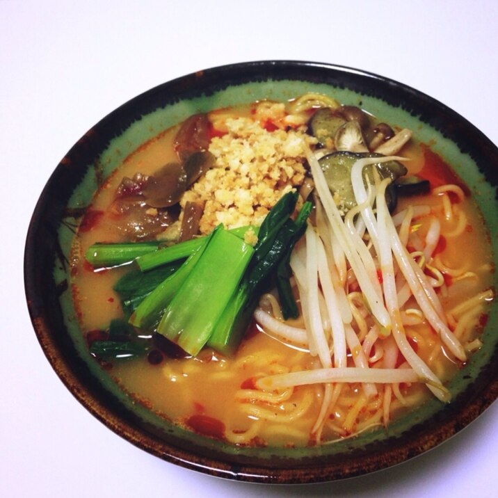 すぐに作れる担々麺